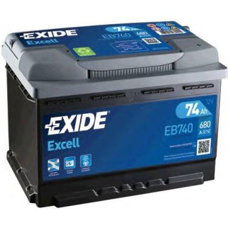 Аккумуляторная батарея EXIDE EB740 фото
