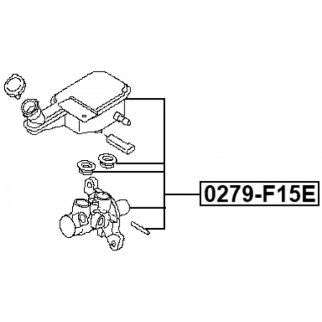 ЦИЛИНДР ТОРМОЗНОЙ ГЛАВНЫЙ, шт фото 2 ЦИЛИНДР ТОРМОЗНОЙ ГЛАВНЫЙ, шт фото 2