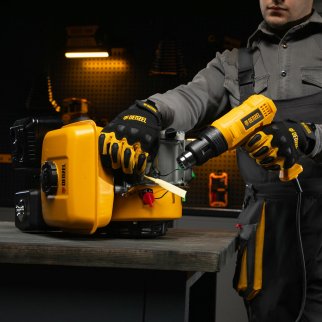 DENZEL 28001 Фен технический HG-1800, 1800 Вт, 3 режима фото 11