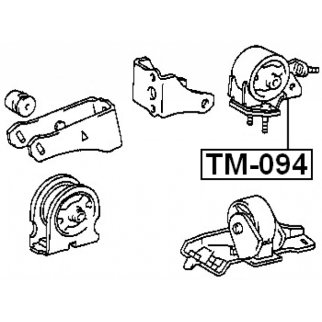 Опора двигателя задняя FEBEST TM-094 фото 2 Опора двигателя задняя FEBEST TM-094 фото 2