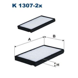 Фильтр салона FILTRON K 1307-2X фото