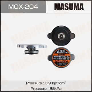 Крышка радиатора 0.9 kg/cm2 MASUMA MOX-204 фото 1 Крышка радиатора 0.9 kg/cm2 MASUMA MOX-204 фото 1