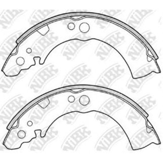 Колодки тормозные барабанные фото