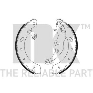 Колодки тормозные NK 2725819 фото