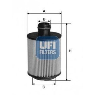 Фильтр масляный UFI 25.088.00 фото