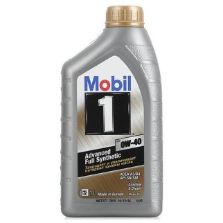 Масло моторное 0W40 MOBIL 1л синтетика MOBIL 1 FS X1 EU (Турция) фото