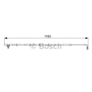 Датчик износа колодок BOSCH 1 987 473 031 фото