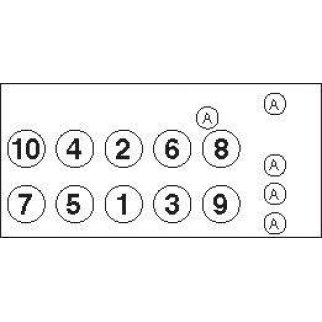 К-кт болтов головки блока Payen HBS464 фото