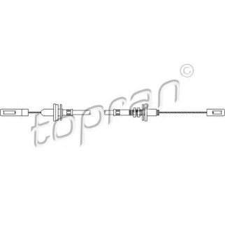 Трос сцепления topran 103411756 фото