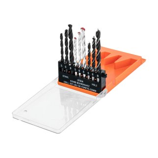 Сверло по бетону 5-6-8мм + металлу 5-6-8мм + дереву 5-6-8мм 9шт SPARTA фото