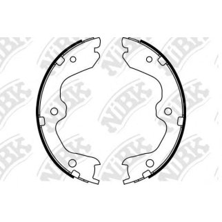 Колодки тормозные NISSAN Teana,Z350 стояночного тормоза (4шт.) NIBK фото