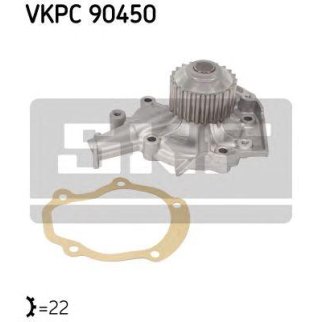 Насос водяной (помпа) SKF VKPC 90450 фото