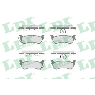 Колодки тормозные задние к-кт Lpr 05P1065 фото