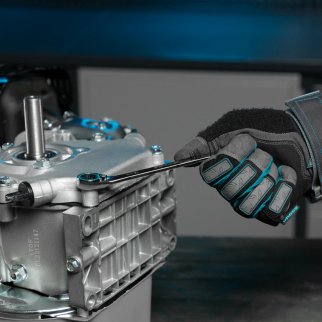 Набор ключей комбинированных 7шт 8-19мм с трещоткой реверсивные GROSS фото 9