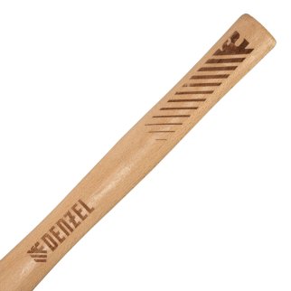 Молоток 600гр кованый кв. боек буковая рукоятка DENZEL фото 5