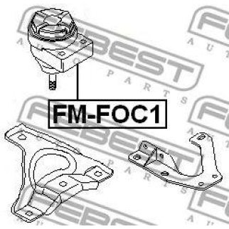 Опора двигателя правая FEBEST FM-FOC1 фото