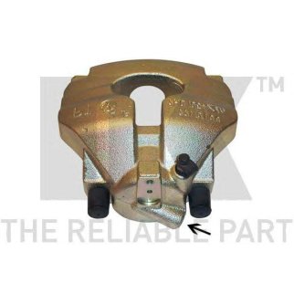 Суппорт тормозной передний правый (однопоршневой) / VW Transporter-V 03~10 фото