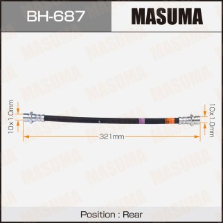 Шланг тормозной Masuma BH-687 фото