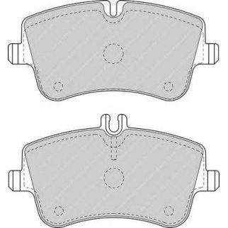 Колодки MERCEDES W203/W209 2001=> фото
