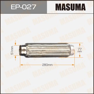 Гофра глушителя Masuma EP-027 фото