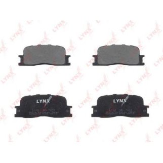 Колодки тормозные задние дисковые к-кт LYNXauto BD-7523 фото