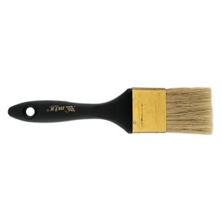 Кисть плоская "Профи" 2", натуральная щетина, пластмассовая ручка MATRIX фото 3