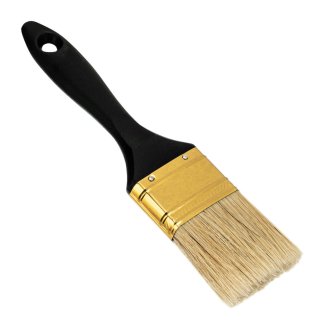 Кисть плоская &quot;Профи&quot; 2&quot;, натуральная щетина, пластмассовая ручка MATRIX фото