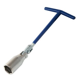 Ключ свечной 21 6гр Т-образный карданный ALCA фото