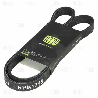 Ремень ручейковый TRIALLI 6PK1235 фото