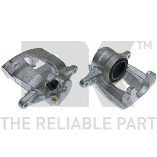 Суппорт тормозной передний левый (однопоршневой) / FIAT Bravo-II,Idea,Stilo,LANCIA Musa,Ypsilon 01~1 фото