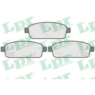 Колодки тормозные задние дисковые к-кт Lpr 05P1575 фото