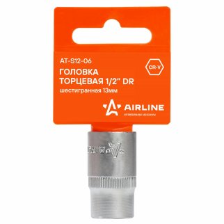 Головка торцевая AirLine AT-S12-06 фото