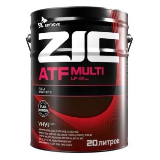 Масло трансмиссионное ZIC ATF Multi 20 л 192665 фото