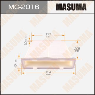 Фильтр салона Masuma MC-2016 фото
