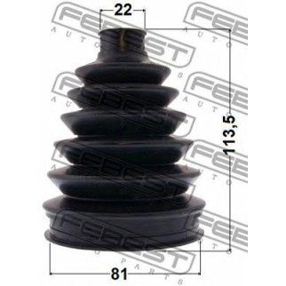 Пыльник ШРУСа FEBEST 0317-PJAZZ фото