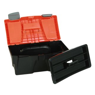 Ящик универсальный 500х250х260мм с лотком и 2 органайзерами на крышке ЭВРИКА фото 1