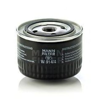Фильтр масляный MANN FILTER _W914/4 фото