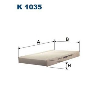 Фильтр салона FILTRON K 1035 фото