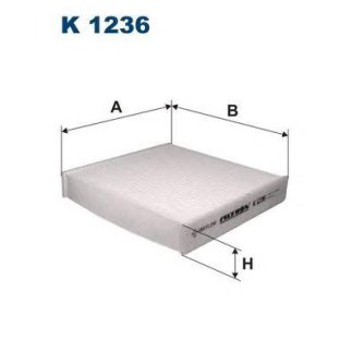 Фильтр салона FILTRON K 1236 фото