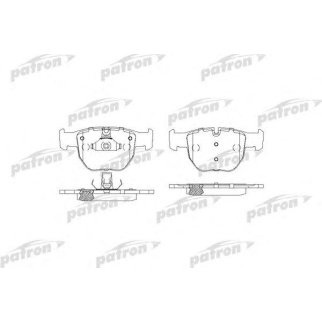 Колодки тормозные PATRON PBP1597 фото
