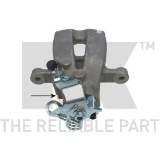 Суппорт тормозной задний правый (однопоршневой) / FIAT 500,Panda,Punto,LANCIA Musa,Ypsilon 03~ фото