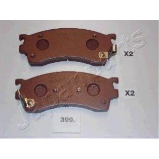 Колодки тормозные Japanparts PA-399AF фото