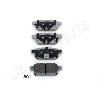 Колодки тормозные Japanparts PP-801AF фото