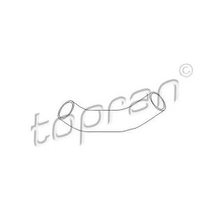 Патрубок интеркулера topran 407863586 фото