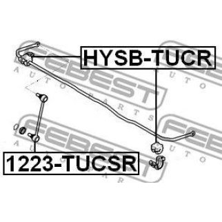 Втулка заднего стабилизатора FEBEST HYSB-TUCR фото