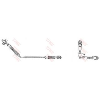 Шланг тормозной TRW PHD491 фото