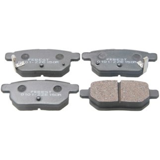 Колодки тормозные задние дисковые к-кт FEBEST 0101-ZZE150R фото