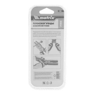 Плоскогубцы Mini 120 мм авторазжим PRO MATRIX фото 1