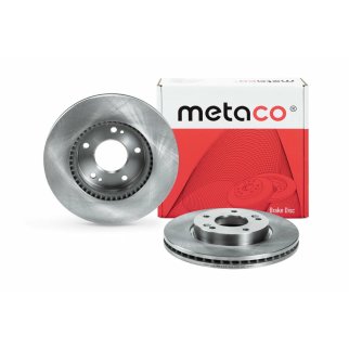 Диск тормозной передний вентилируемый metaco 3050-004 фото 3 Диск тормозной передний вентилируемый metaco 3050-004 фото 3