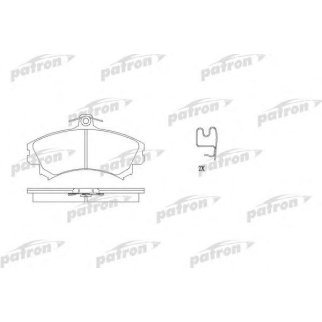 Колодки тормозные PATRON PBP1384 фото